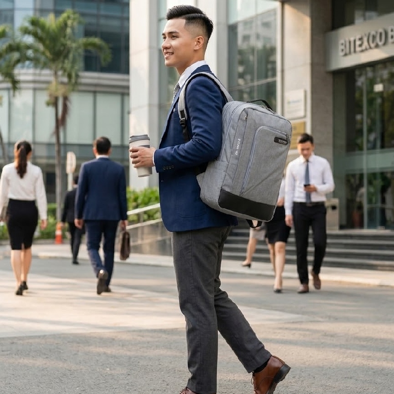 Simplecarry E-City 2: Balo đựng laptop 15.6 inch mình dùng lâu nhất mà chưa muốn đổi 5