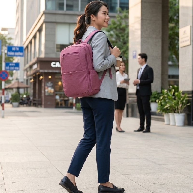 Ấn tượng thật về balo đựng laptop 15.6 inch Rivacase 7760 3