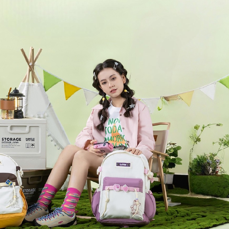 Top 3 balo gấu dâu Lotso đáng yêu dành cho bé gái 5
