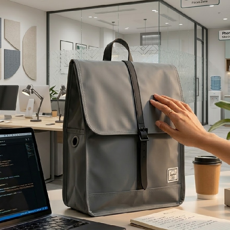 Trên tay balo nữ đựng laptop Herschel City Weather Resistant 2