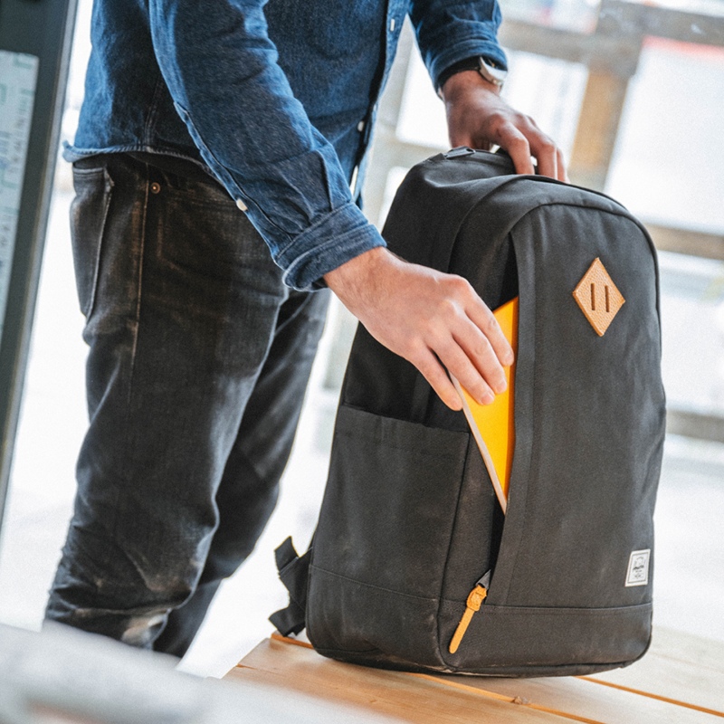 Cảm nhận chân thật balo thời trang nam Herschel Seymour TM 3