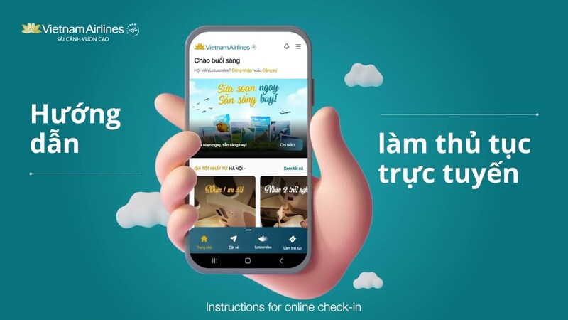Hướng dẫn cách check-in online Vietnam Airlines 4