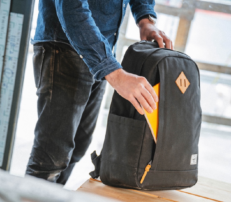 Cảm nhận chân thật balo thời trang nam Herschel Seymour TM