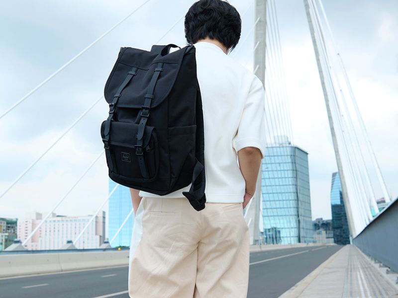 Cặp đi học màu đen cho học sinh cấp 2: Gọn nhẹ và tiện dụng 6