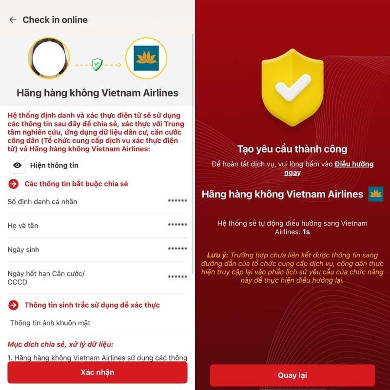 Hướng dẫn check in bằng VNeID khi đi máy bay mới nhất 4