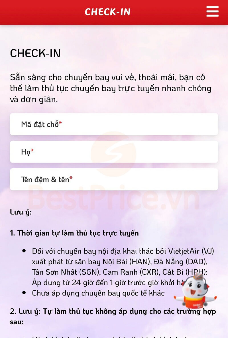 Hướng dẫn cách check in online Vietjet chi tiết của MIA.vn 5