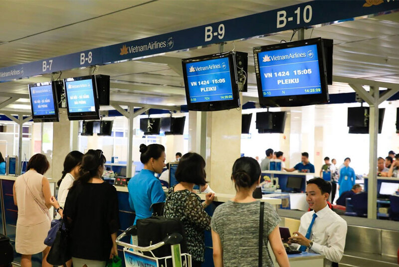 Thủ tục check in sân bay tiết kiệm thời gian tối đa 5
