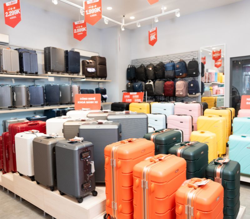 Chọn cửa hàng vali Đồng Nai phù hợp với nhu cầu sử dụng