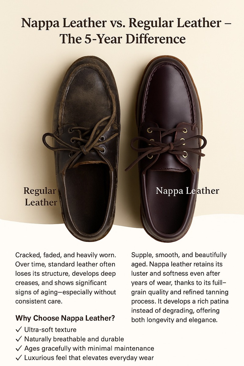 Da Nappa là gì? Review chi tiết chất liệu da cao cấp mềm mịn 6