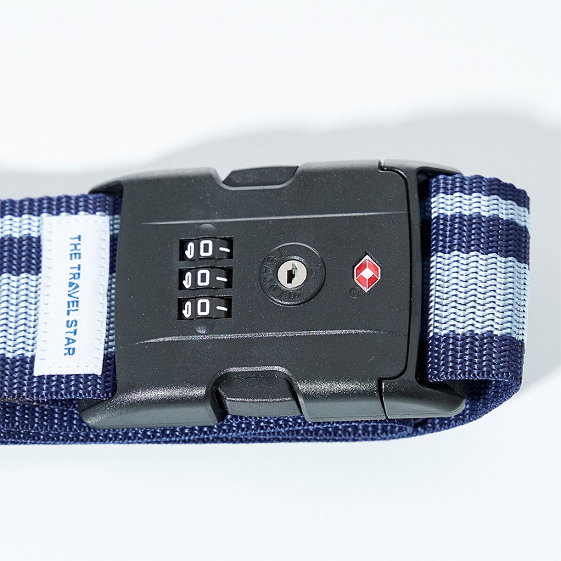 Dây đai vali chữ thập giúp khóa chặt hành lý an toàn 4