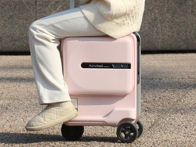 VALI ĐIỆN AIRWHEEL SE3S MÀU HỒNG – HÀNG NHẬP KHẨU CHÍNH HÃNG