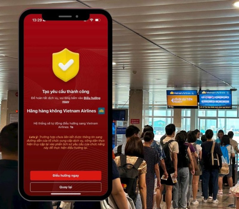 Hướng dẫn check in bằng VNeID khi đi máy bay mới nhất