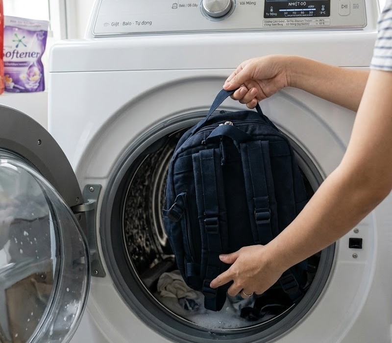 Hướng dẫn giặt balo bằng máy giặt sao cho đúng chuẩn nhất