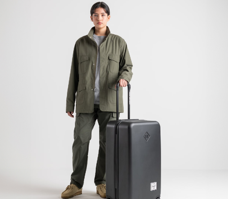 Kéo vội vali size 26inch Herschel Heritage TM Hardshell và cái kết bất ngờ