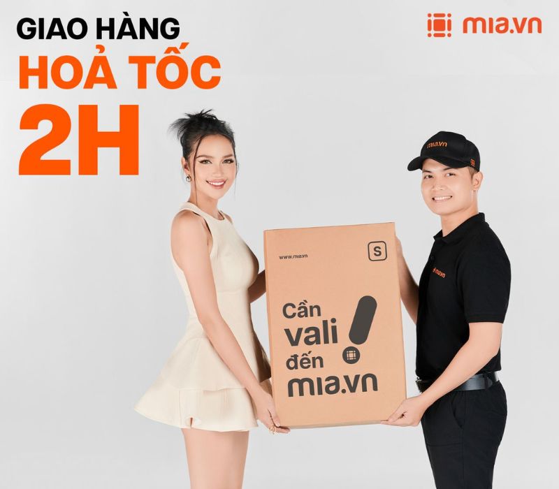 MIA.vn giao hàng hoả tốc 2h nội thành HCM nâng tầm trải nghiệm mua sắm online