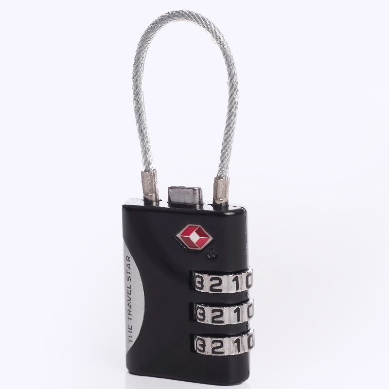 Công năng và cách dùng ổ khóa mini cho vali 4