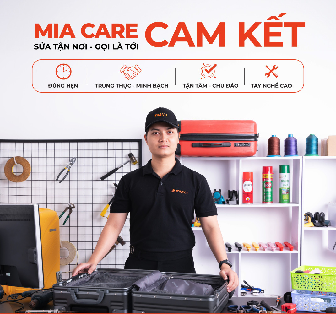 Ra mắt MIA CARE - Dịch vụ sửa chữa vali tận nhà 3