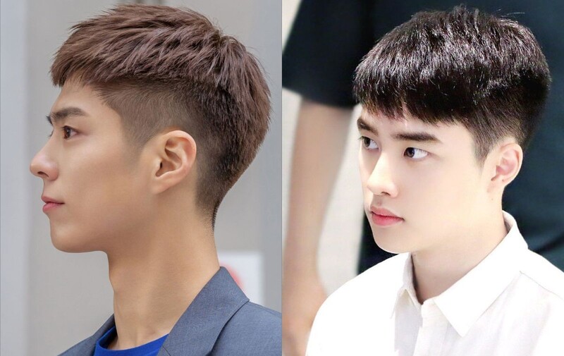 Những kiểu tóc nam Hàn Quốc giúp bạn rạng ngời như chàng thơ 9