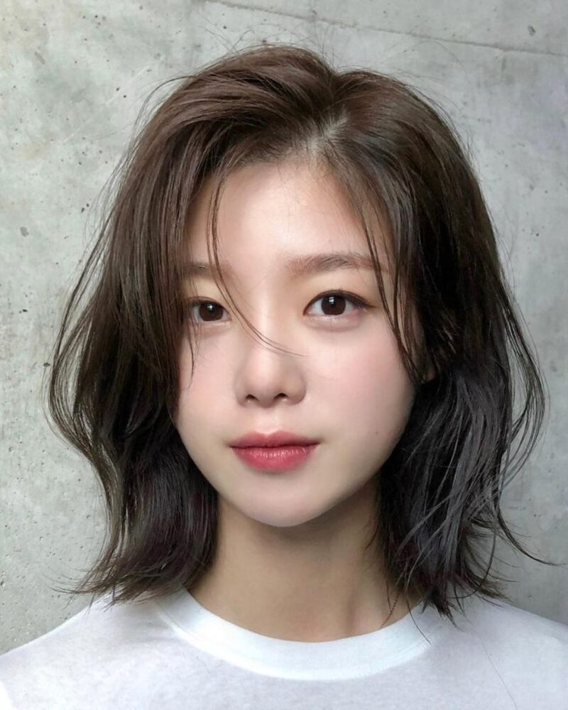 15 kiểu tóc ngang vai đẹp khiến nàng xinh như mộng trong mắt crush 15
