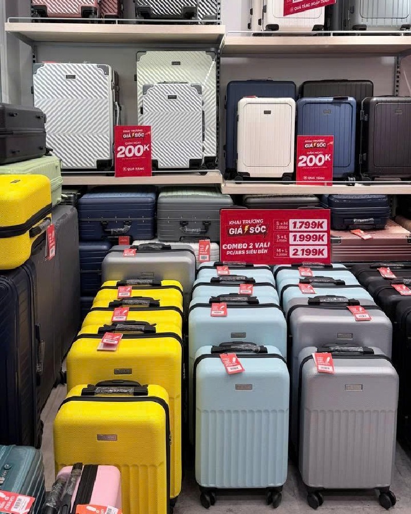 Thiên đường mua vali ở Hà Nội không nên bỏ qua 6