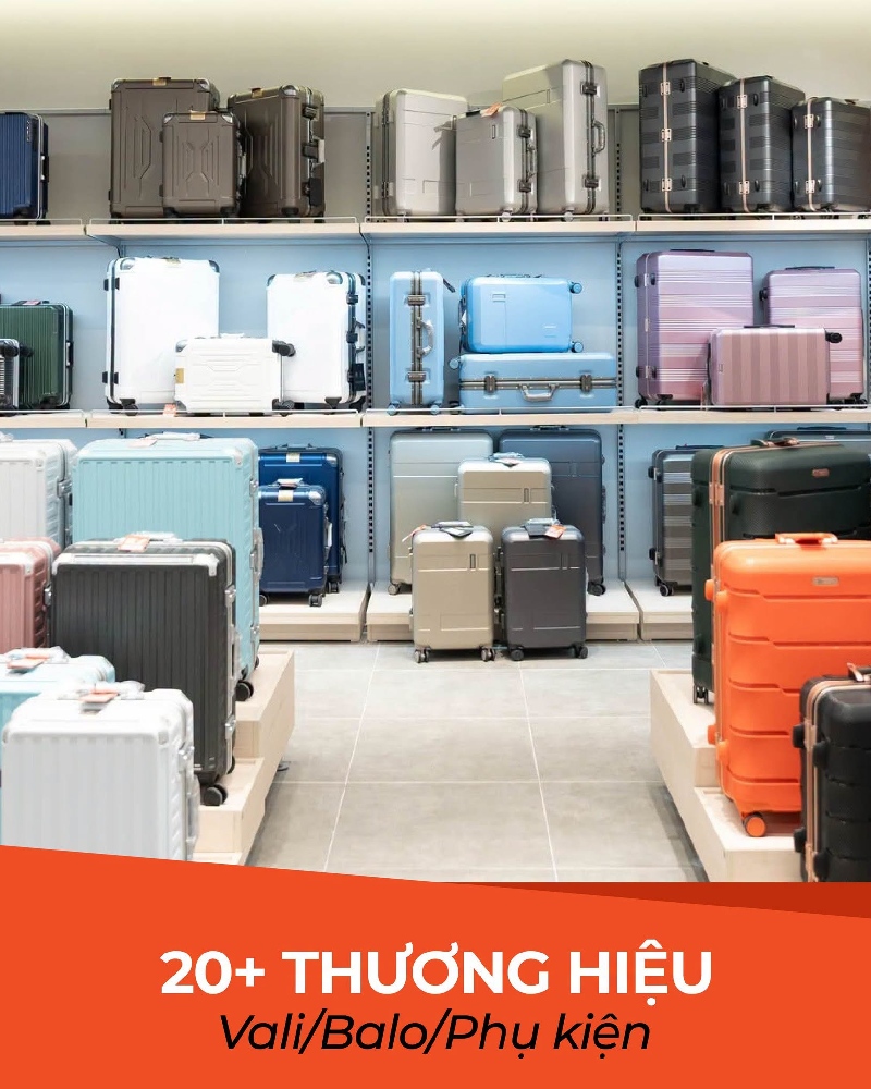 Thiên đường mua vali ở Hà Nội không nên bỏ qua 3