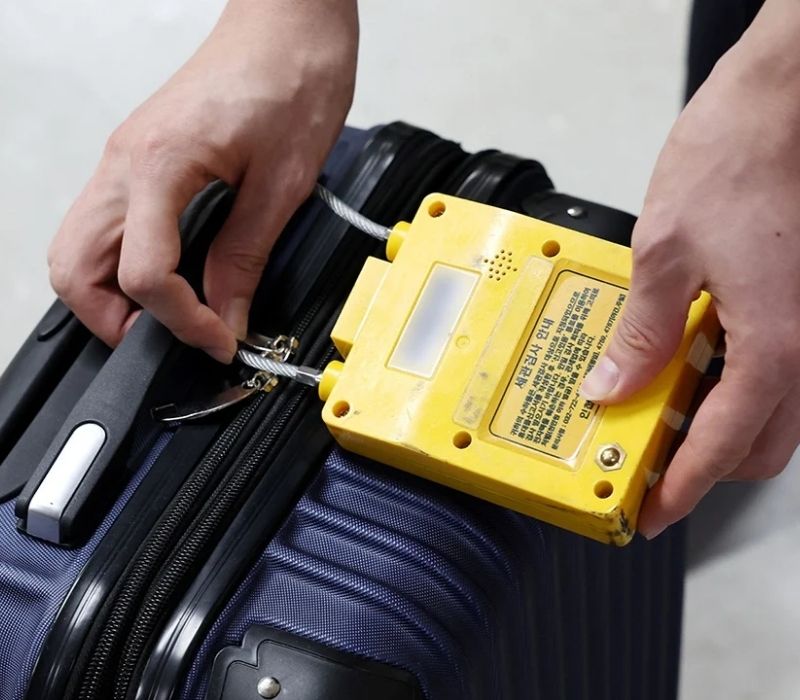 Ý nghĩa các màu khóa gắn trên vali ở sân bay Hàn Quốc