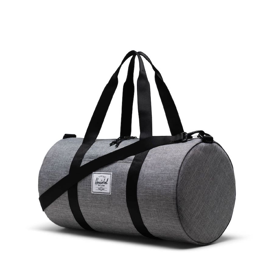 Túi trống Herschel Classic TM Gym Bag S Raven Crosshatch