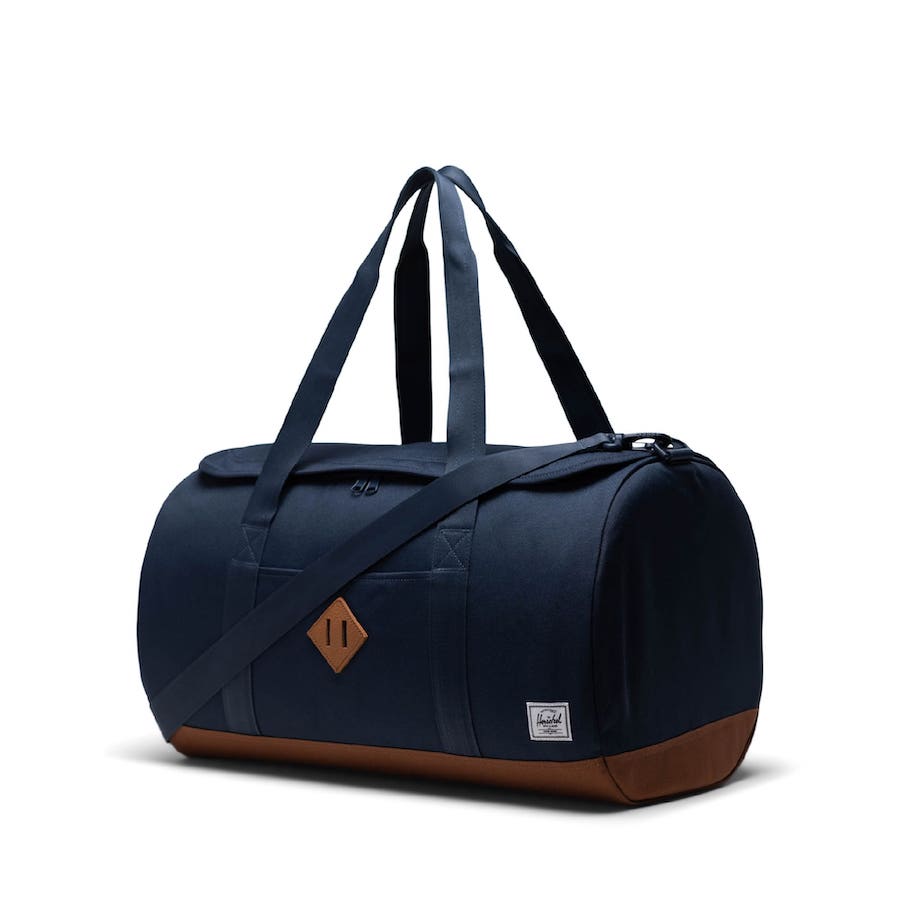 Túi trống Herschel Heritage TM Duffle Standard M Navy/Saddle Brown