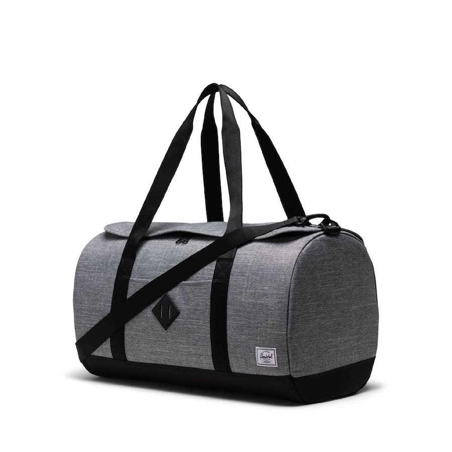 Túi trống Herschel Heritage TM Duffle Standard M Raven Crosshatch