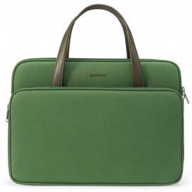 Túi Xách Tomtoc H21-C01T01 Briefcase Premium For Macbook 13”/14”, Ultrabook 13″ S Green