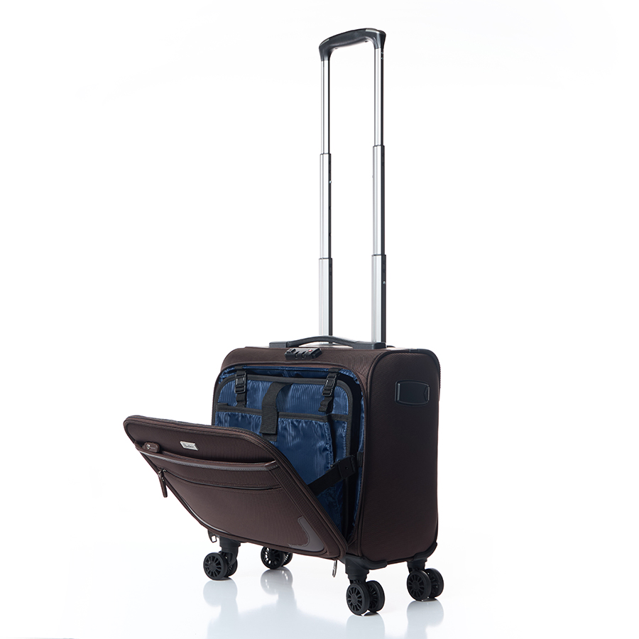 Vali kéo vải Beatas JP20 Wide Brown