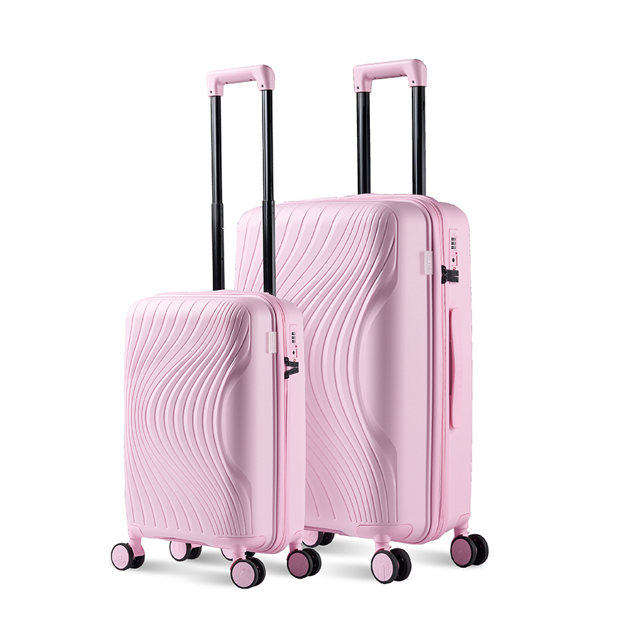Vali Combo 2 Vali Larita Lena Size S + M Pink