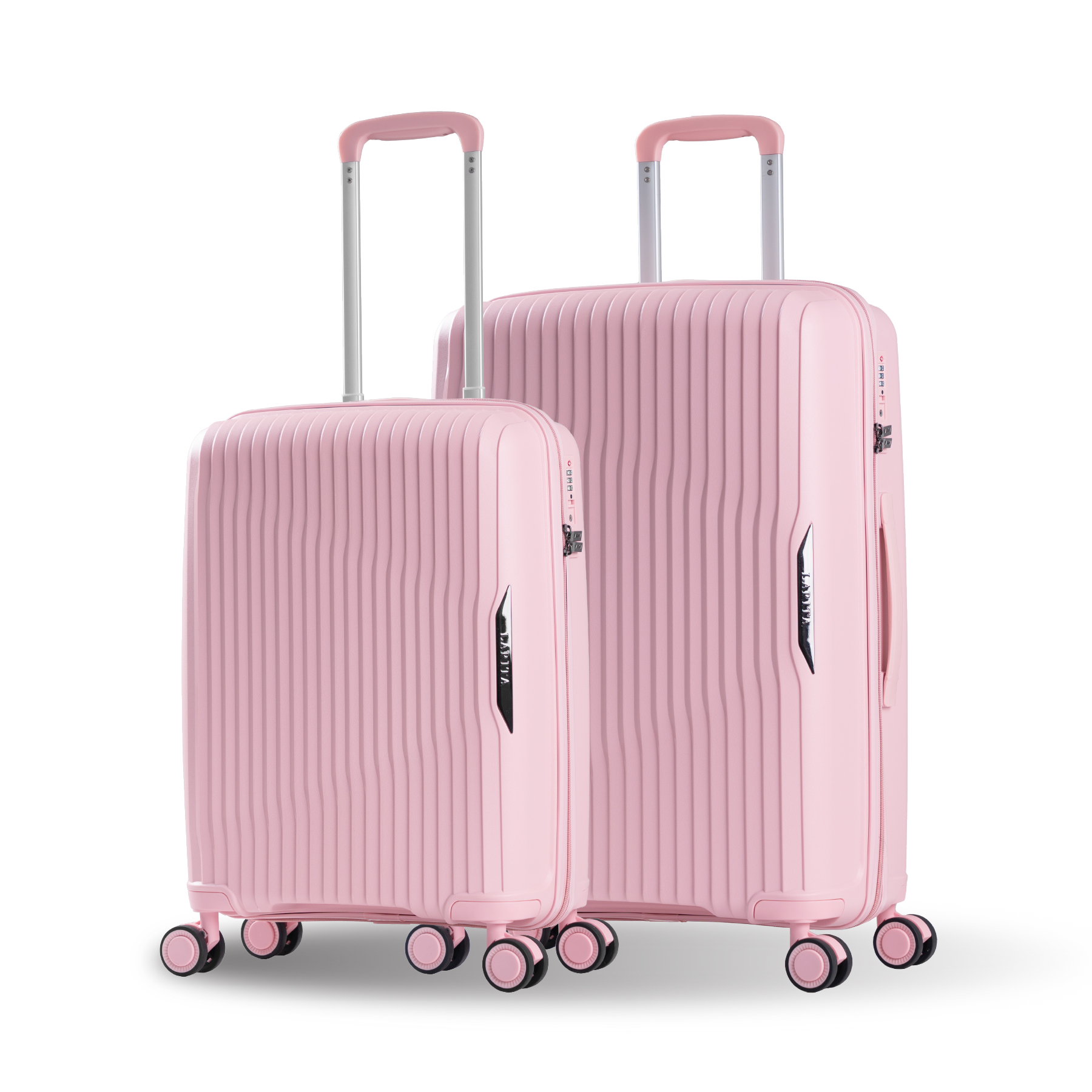Vali Combo 2 Vali Larita Rota Size S + M Pink