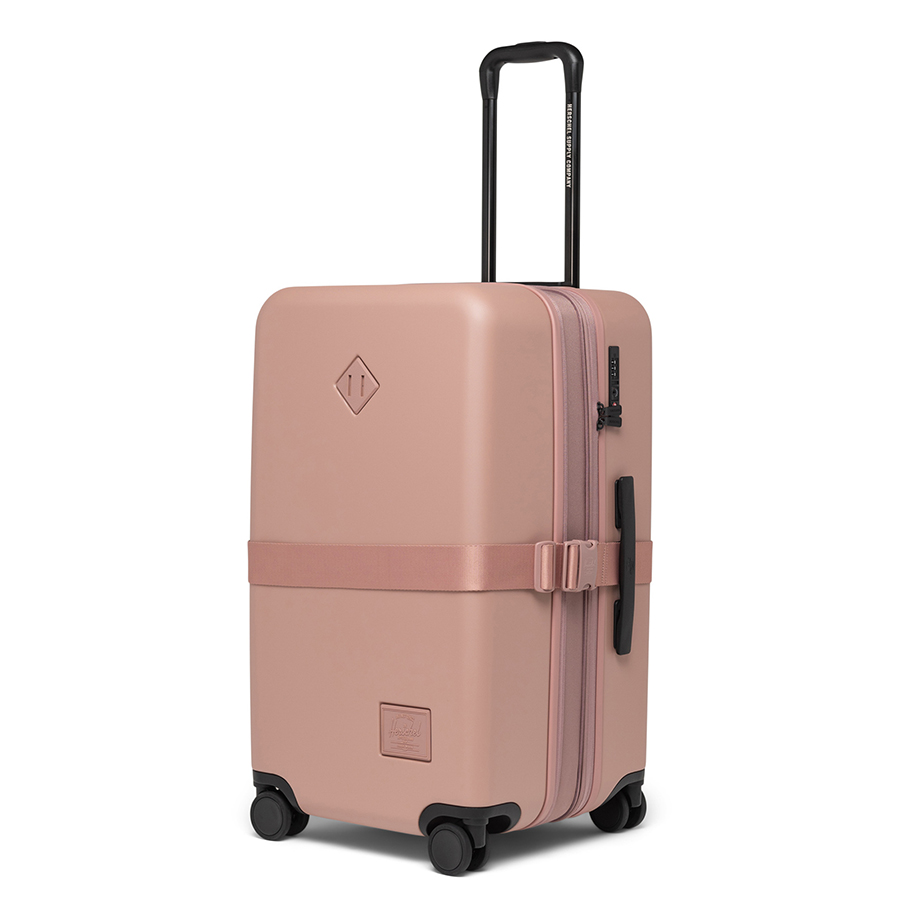 Vali kéo nhựa cứng Herschel Heritage TM Hardshell EXP Medium Luggage_26 L Ash Rose
