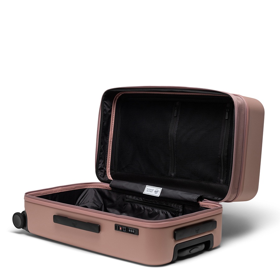 Vali kéo nhựa cứng Herschel Heritage TM Hardshell EXP Medium Luggage_26 L Ash Rose