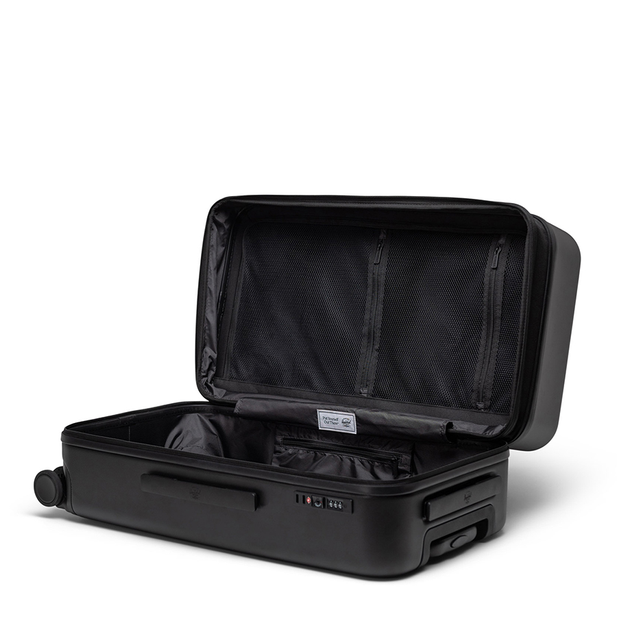 Vali kéo nhựa cứng Herschel Heritage TM Hardshell EXP Medium Luggage_26 L Black