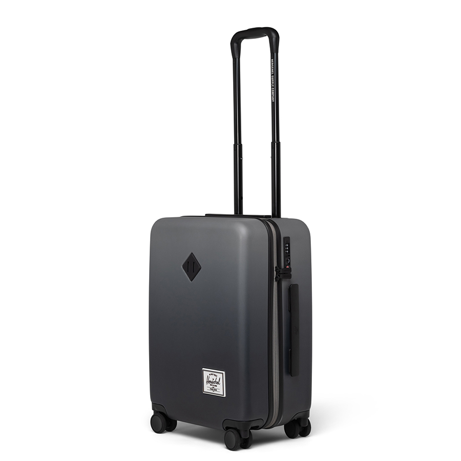 Vali kéo nhựa cứng Herschel Heritage TM Hardshell Large Carry On_20 S Black Gradient