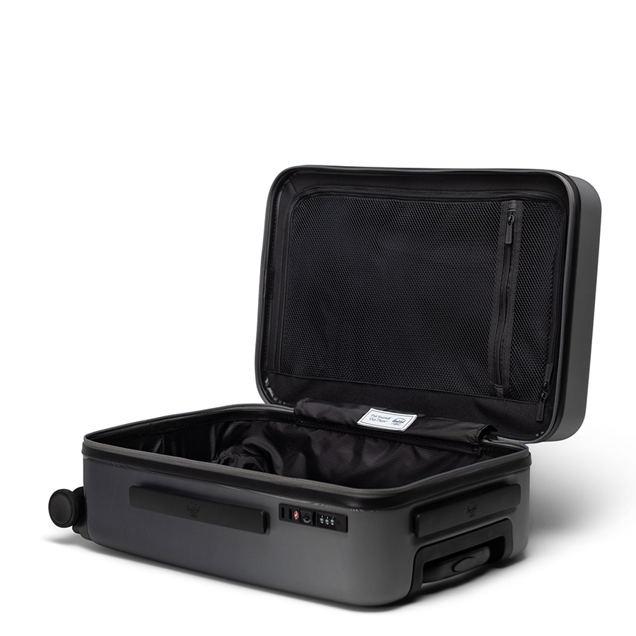 Vali kéo nhựa cứng Herschel Heritage TM Hardshell Large Carry On_20 S Black Gradient