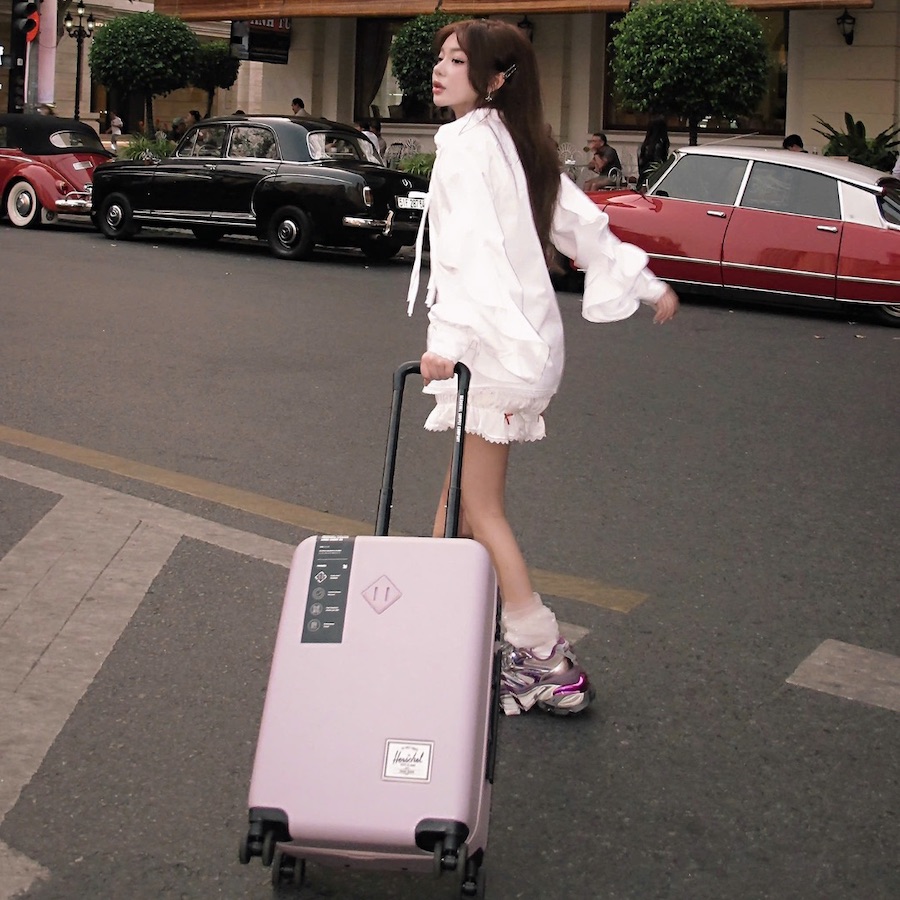 Vali kéo nhựa cứng Herschel Heritage TM Hardshell Large Carry On_20 S Nirvana