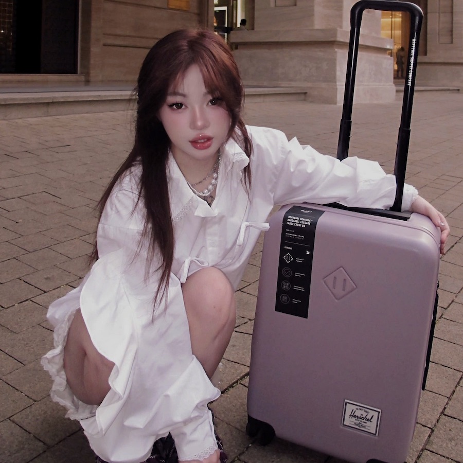 Vali kéo nhựa cứng Herschel Heritage TM Hardshell Large Carry On_20 S Nirvana