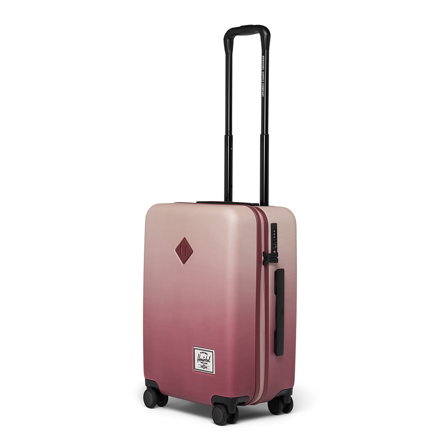 Vali kéo nhựa cứng Herschel Heritage TM Hardshell Large Carry On_20 S Oxblood Red Gradient