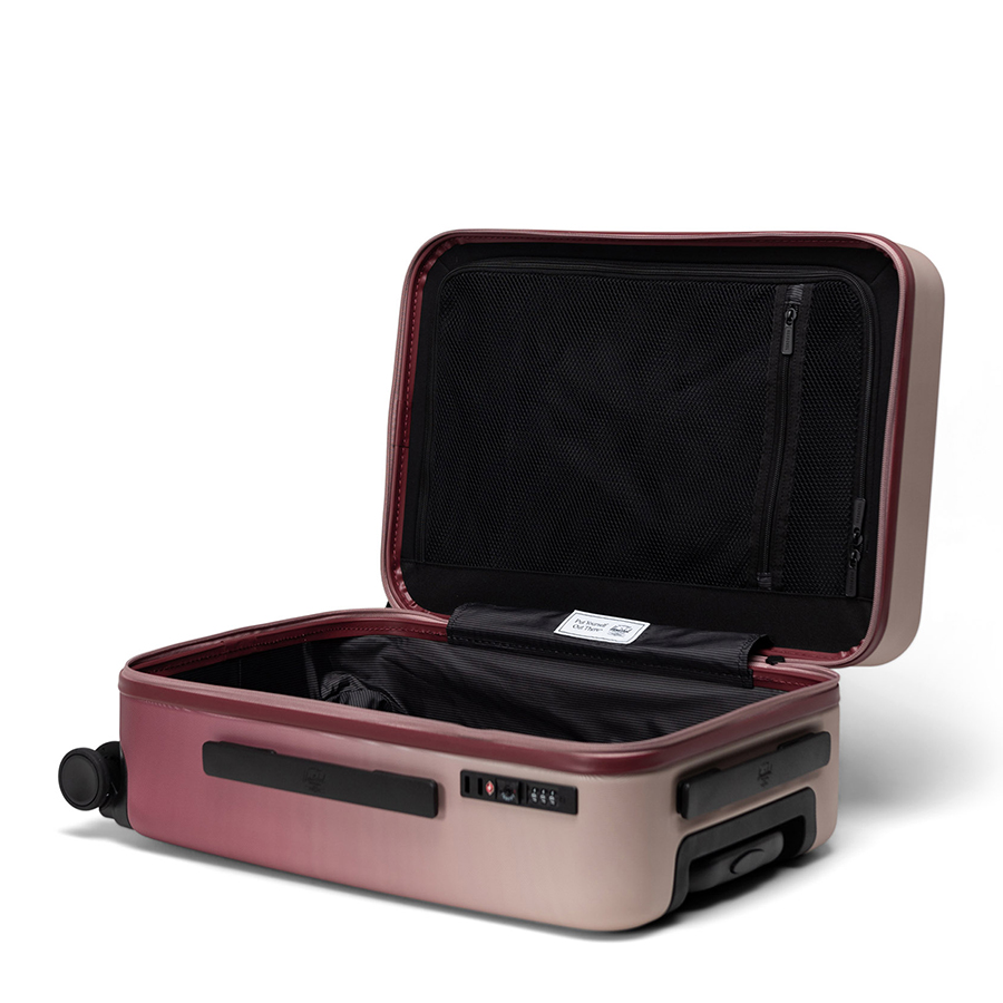 Vali kéo nhựa cứng Herschel Heritage TM Hardshell Large Carry On_20 S Oxblood Red Gradient