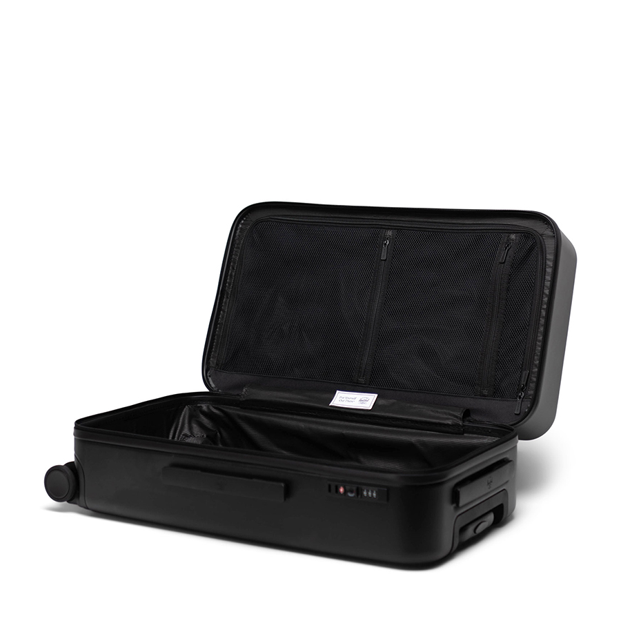 Vali kéo nhựa cứng Herschel Heritage TM Hardshell Medium Luggage_26 L Black