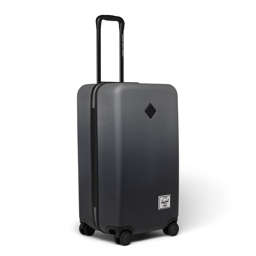 Vali kéo nhựa cứng Herschel Heritage TM Hardshell Medium Luggage_26 L Black Gradient