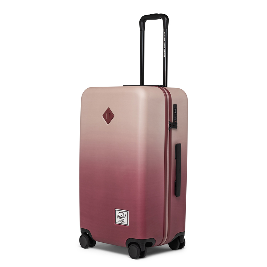 Vali kéo nhựa cứng Herschel Heritage TM Hardshell Medium Luggage_26 L Oxblood Red Gradient