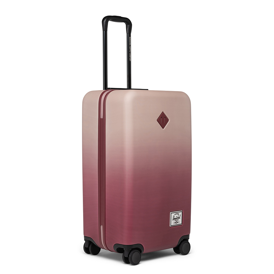 Vali kéo nhựa cứng Herschel Heritage TM Hardshell Medium Luggage_26 L Oxblood Red Gradient