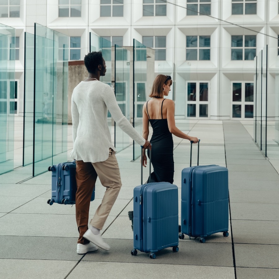 Vali kéo nhựa dẻo Heys Airlite_20 S Blue