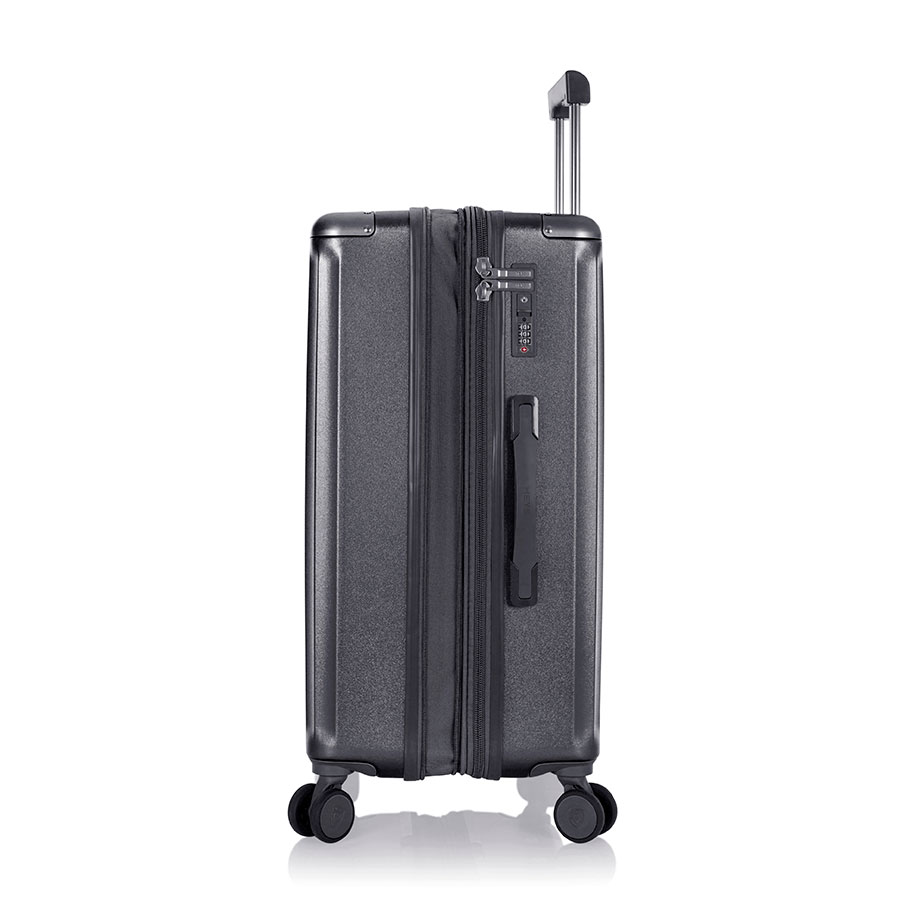 Vali kéo nhựa dẻo Heys Luxe_24 M Gunmetal