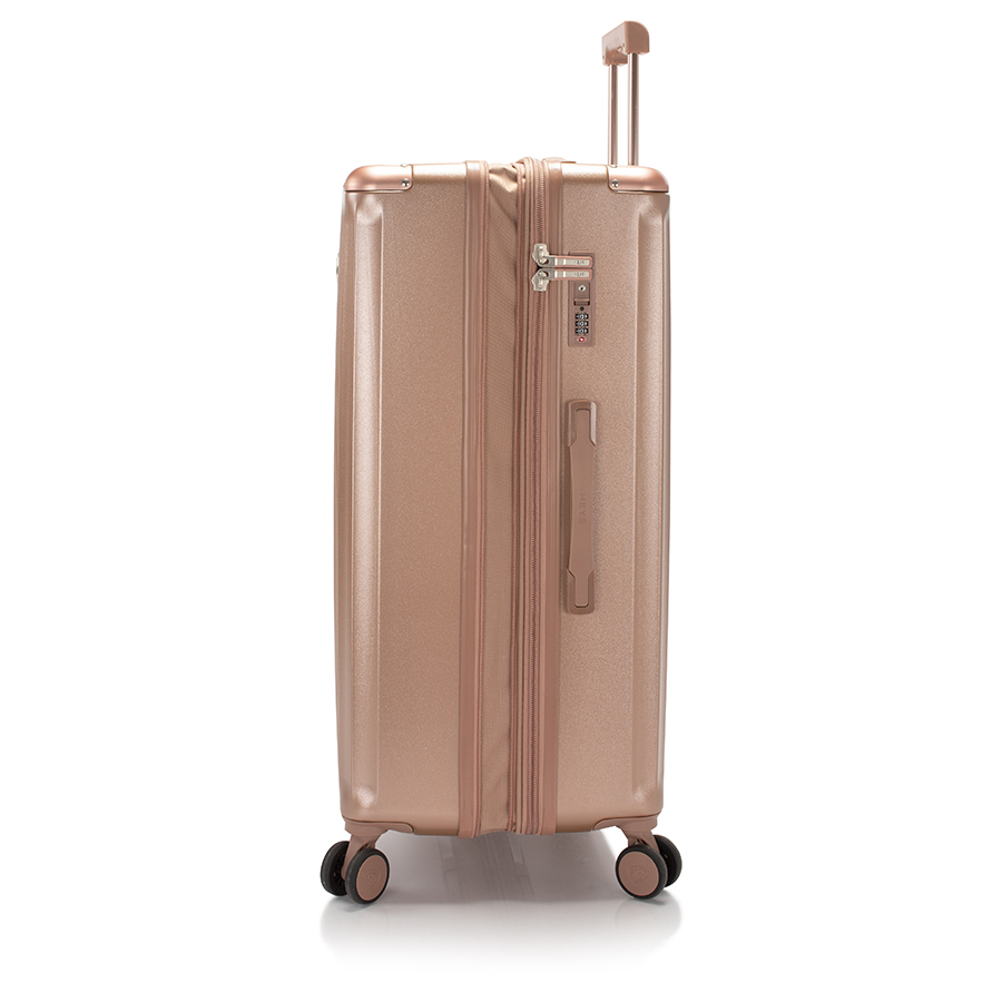 Vali kéo nhựa dẻo Heys Luxe_28 L Rose Gold