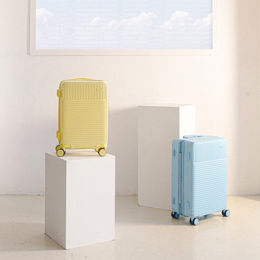 Vali kéo nhựa dẻo Heys Pastel_20 S Yellow